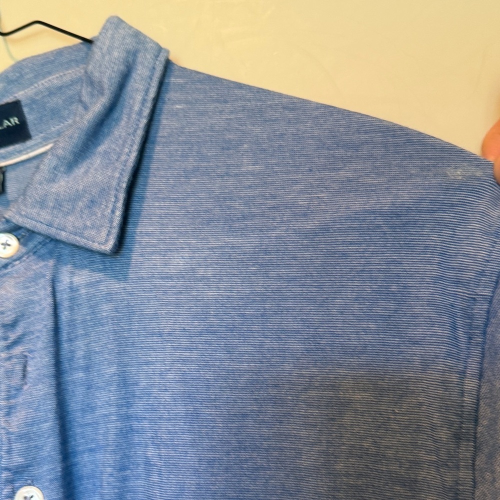 Peter Millar Blue Polo Shirt - Picture 2 of 8